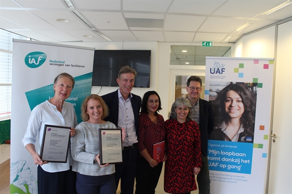 UAF wint zilveren Facilitation Impact Award