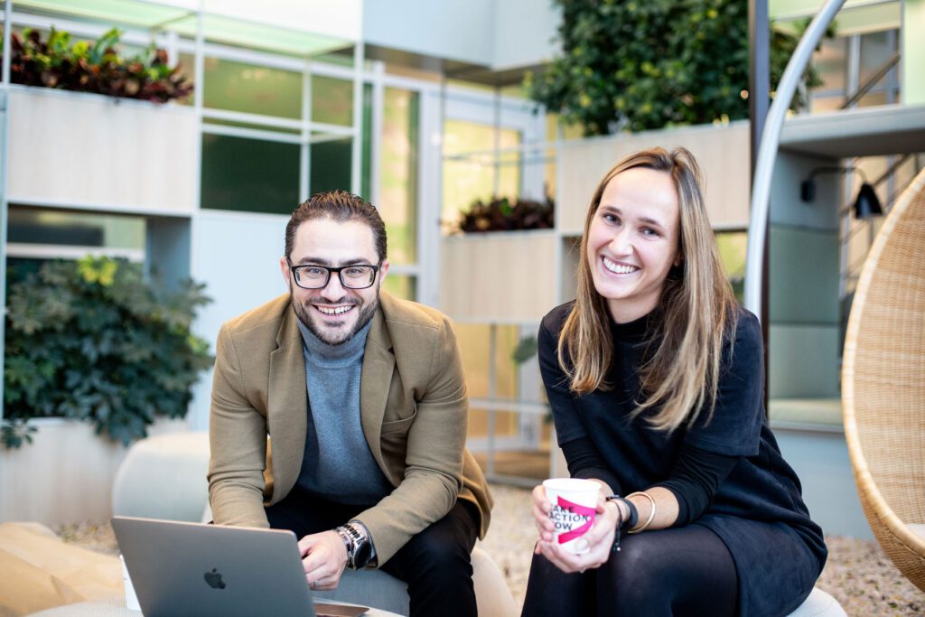 Mohamad en Leonie zijn een mentorkoppel