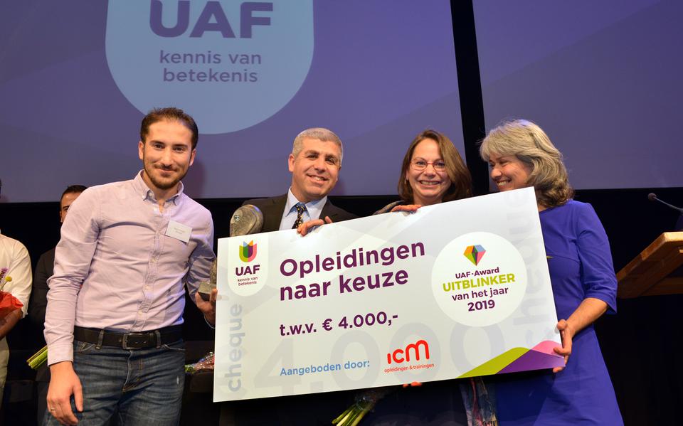 Winnaars UAF-Award 2019 Karoun en Rani