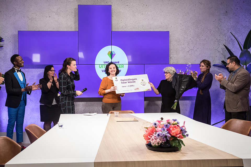 Norhan UAF Award uitreiking