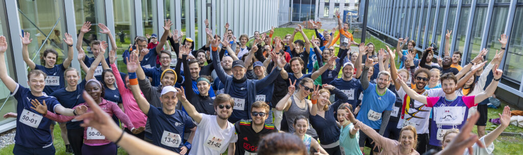 Leiden Science Run groepsfoto