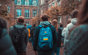 Oekraïense studenten
